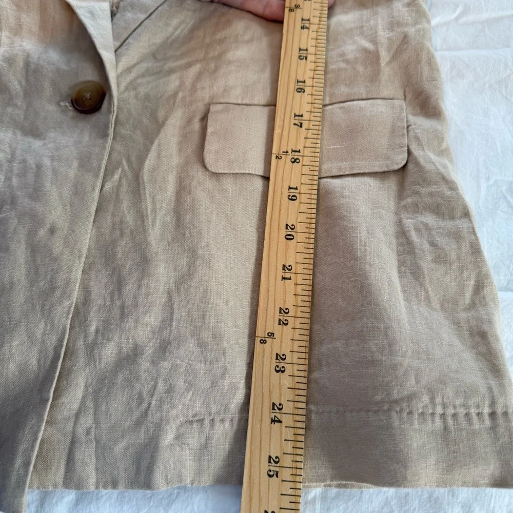 Quince linen blazer